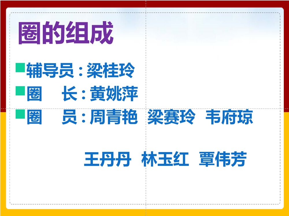 儿科爱儿品管圈PPT课件下载5