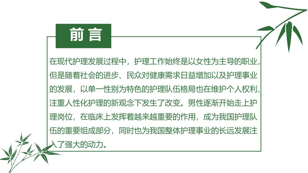 男护士的机遇与挑战PPT课件下载(共30页)2
