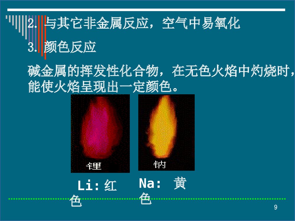 第十七章 碱金属和碱土金属碱金属部分PPT课件下载9