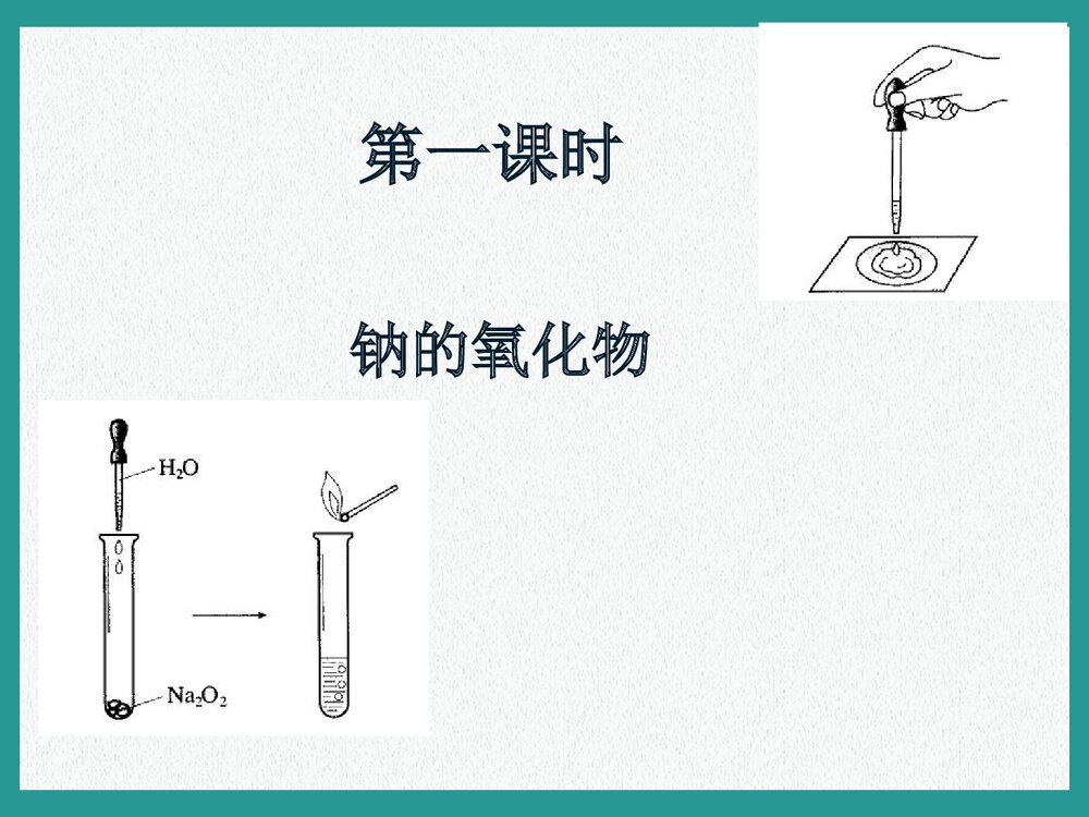 中学化学《第一课时 钠的氧化物》教学PPT课件下载1