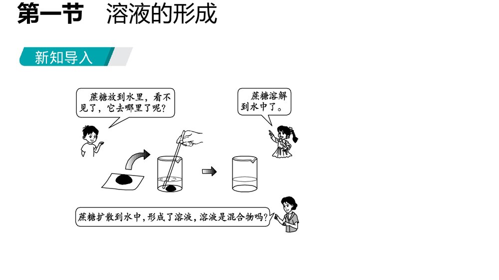 九年级化学第三单元《第1课时溶液的形成》PPT课件2