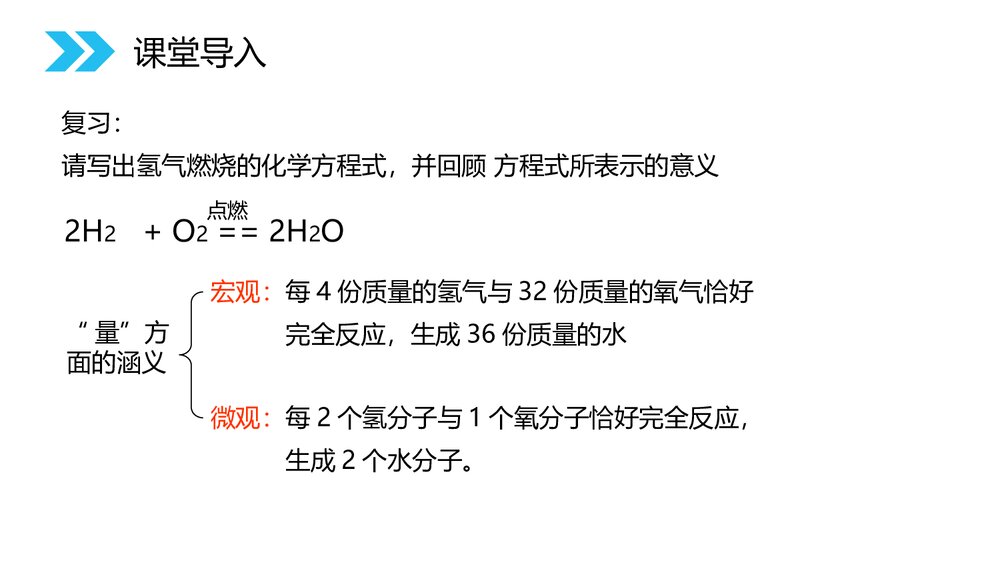 人教版初中九年级化学《5.3利用化学方程式的简单计算》优秀PPT课件下载2
