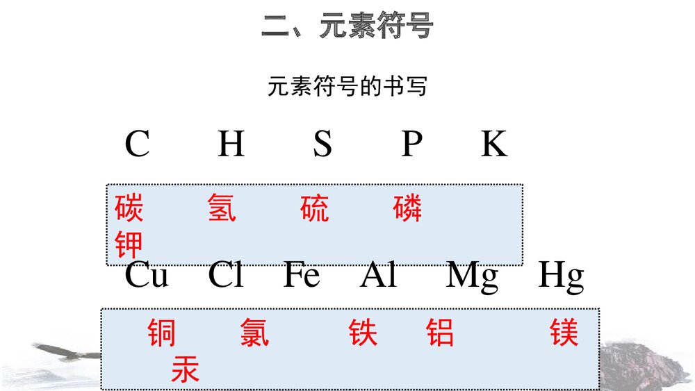 九年级化学上册《第二单元 探秘水世界 元素》PPT课件下载4