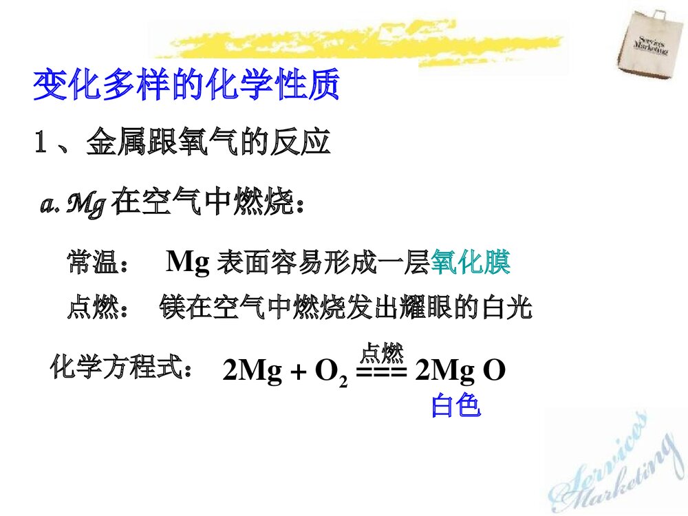 粤教版九年级化学下册6.2《金属的化学性质》PPT课件2