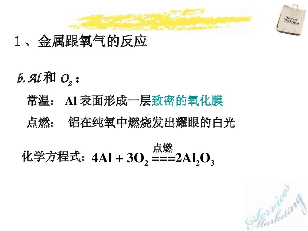 粤教版九年级化学下册6.2《金属的化学性质》PPT课件3