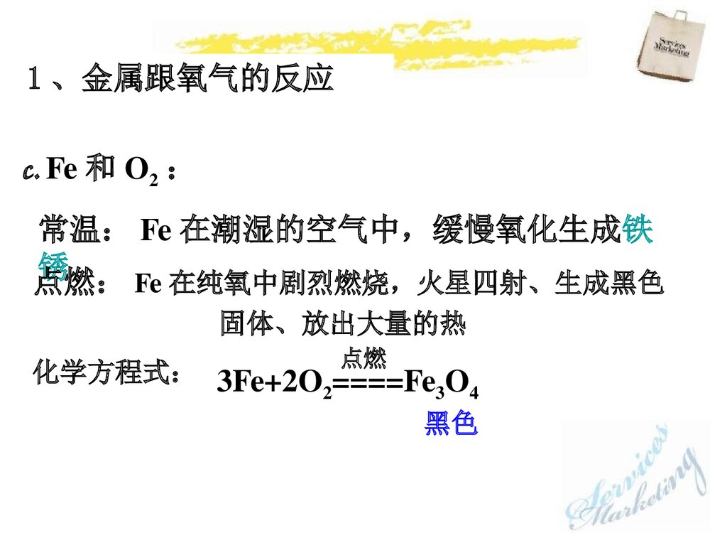 粤教版九年级化学下册6.2《金属的化学性质》PPT课件4