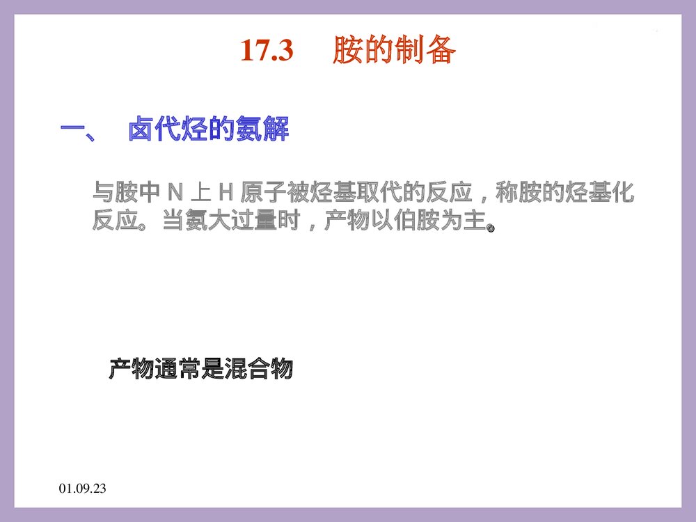 大学有机化学 第十七章 胺PPT课件下载9