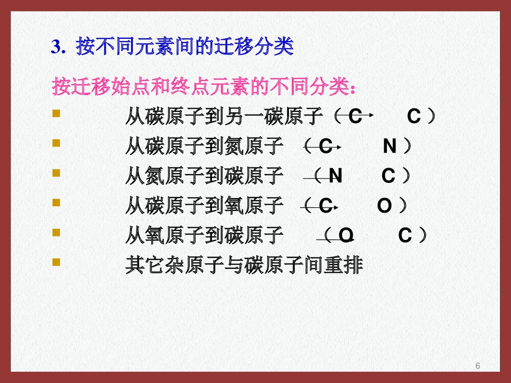高等有机化学·重排反应的分类PPT课件下载6