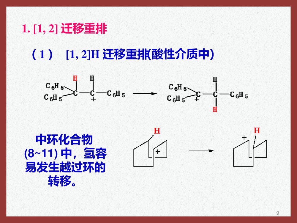 高等有机化学·重排反应的分类PPT课件下载9