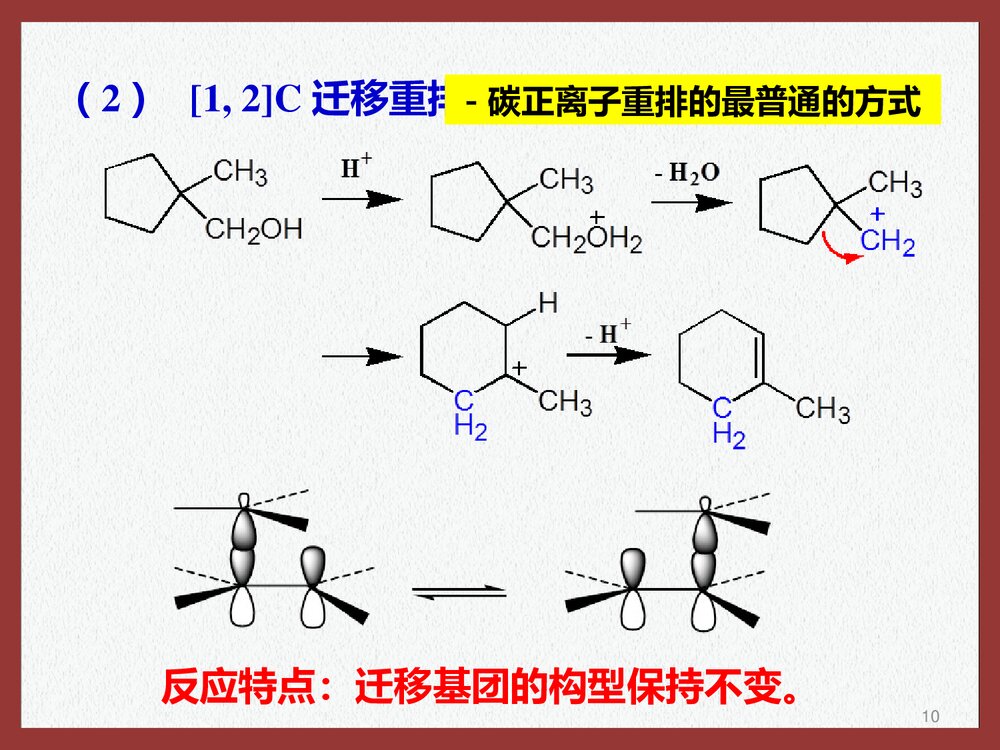 高等有机化学·重排反应的分类PPT课件下载10