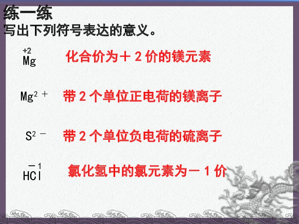 初中化学·课题4 化学式与化合价教案PPT课件6