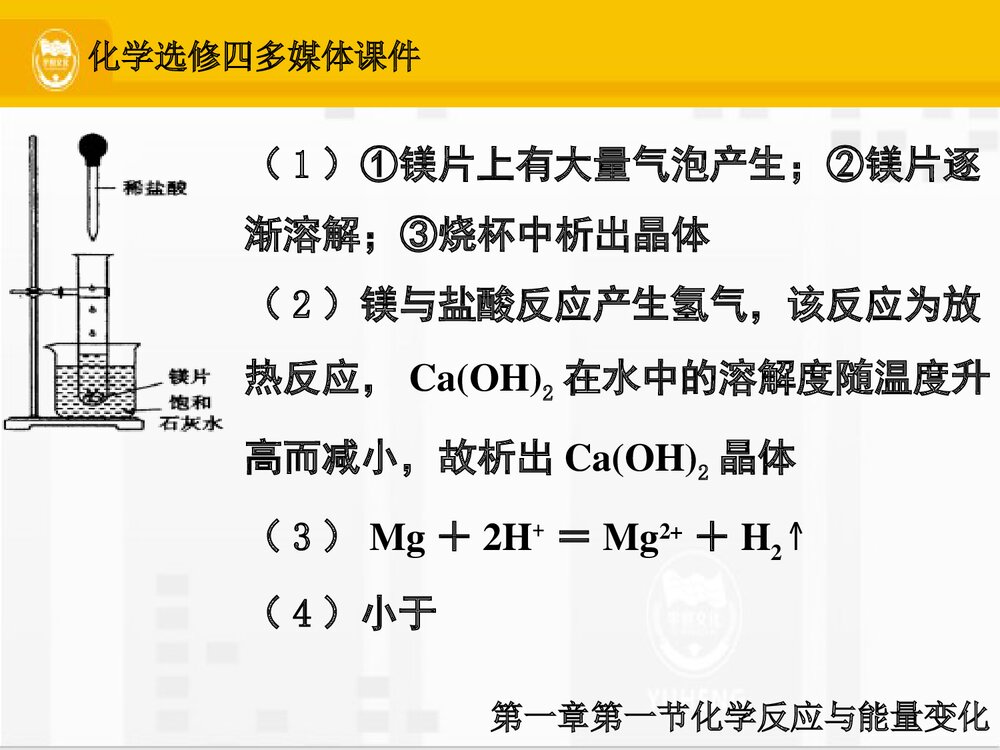 化学选修四·化学反应与能量变化PPT课件下载4