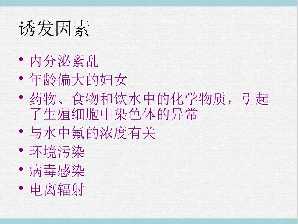 21三体综合征PPT课件下载7