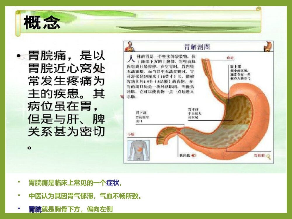 一例中医胃脘痛病人的护理查房PPT课件4