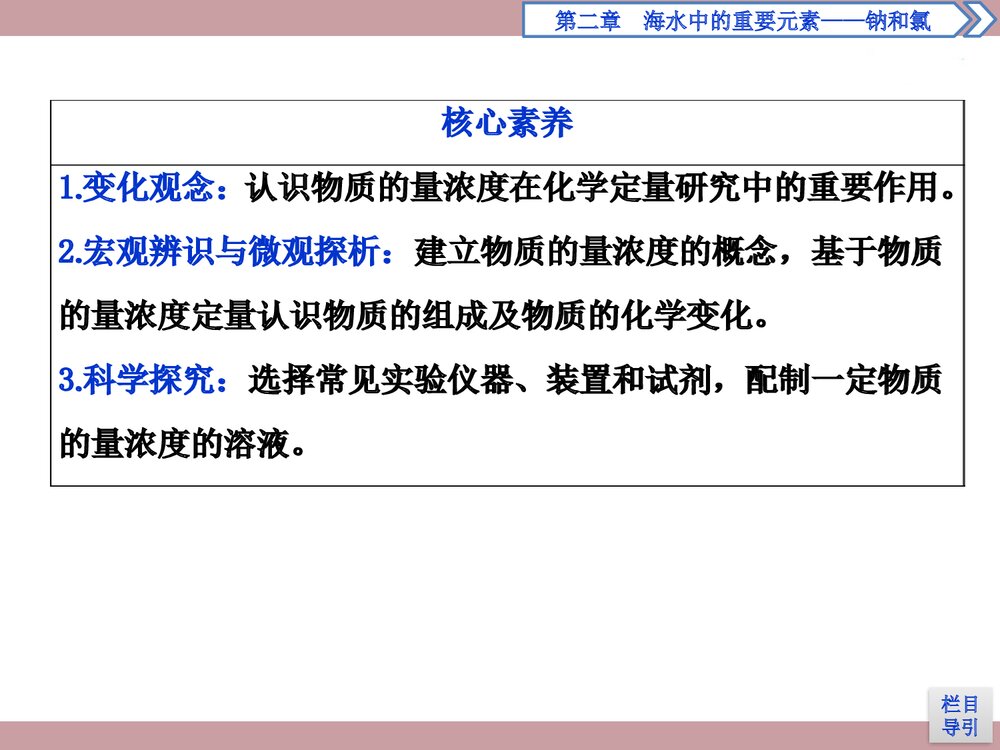 高中化学《2·3·3 物质的量浓度 》PPT课件下载4