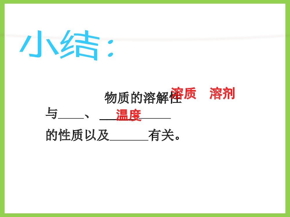湘教版化学九年级上册单元2《物质的溶解性物质的溶解》PPT课件下载7