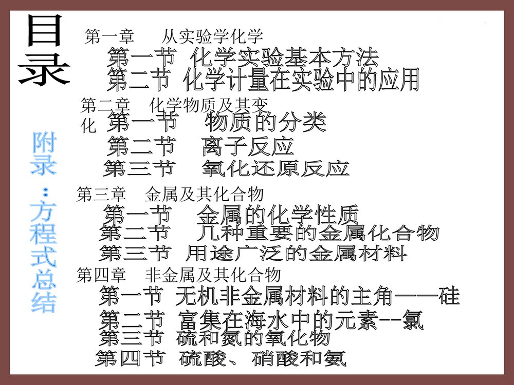 高中化学必修一化学课件大全PPT课件下载(共241页)2