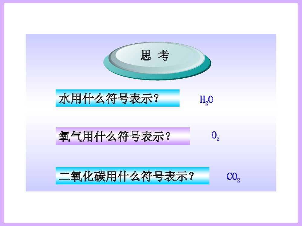 初中常见化学式PPT课件下载2