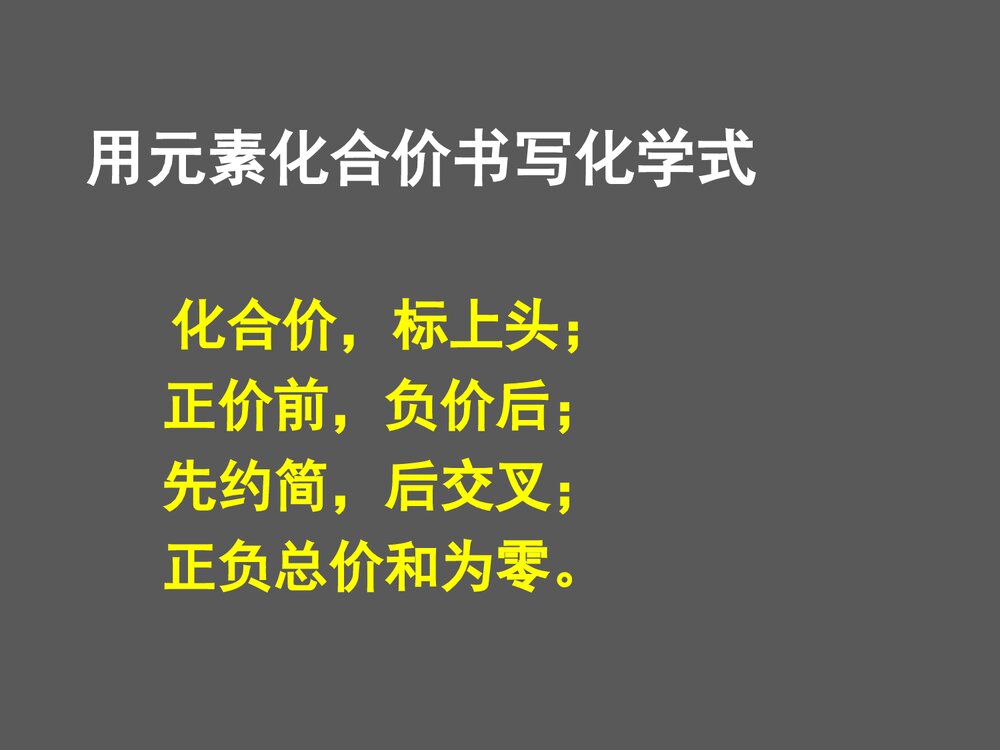 化学式写法PPT课件下载 3