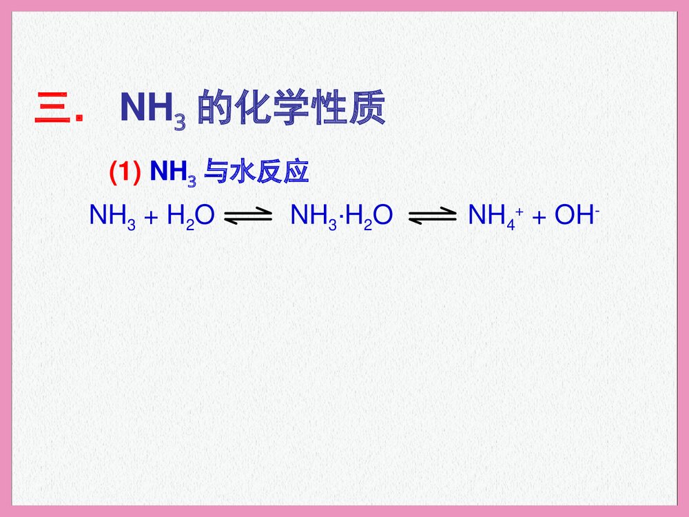 高一化学·氨气课件PPT下载9