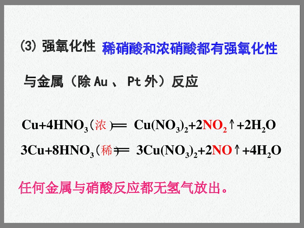 高中化学必修一《第四章第四节硫酸和硝酸的氧化性》PPT课件下载9