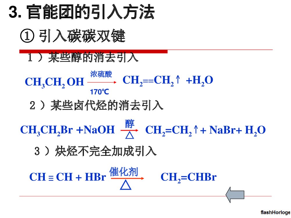 高中化学选修5 《第四节 有机合成》PPT课件下载9
