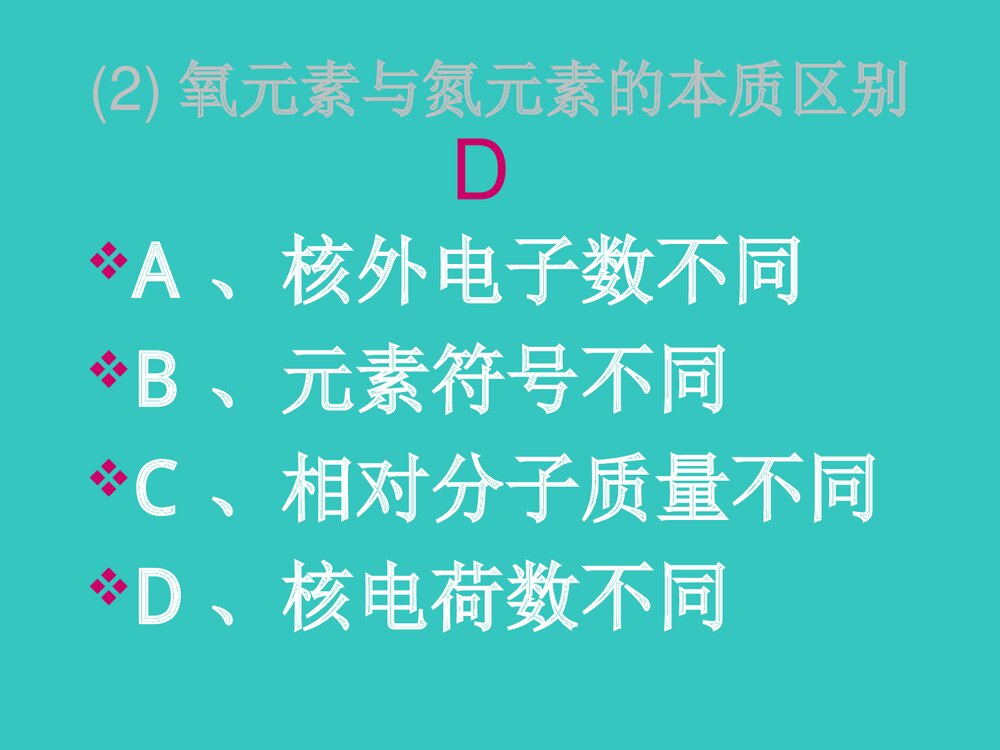 初三化学元素PPT教学课件下载7