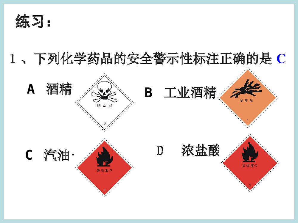 化学必修一化学实验基本方法PPT课件下载9