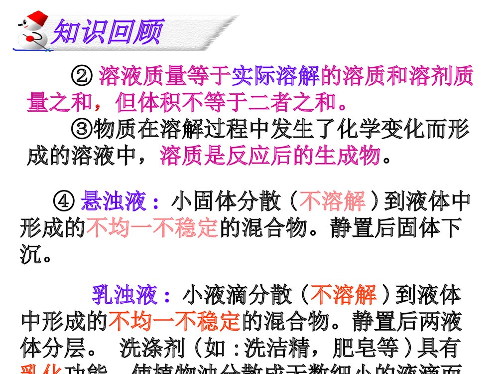 初三化学溶液优秀PPT课件下载4