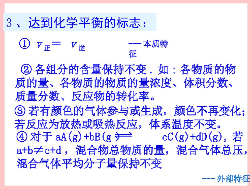 化学反应速率和化学平衡PPT教学课件8