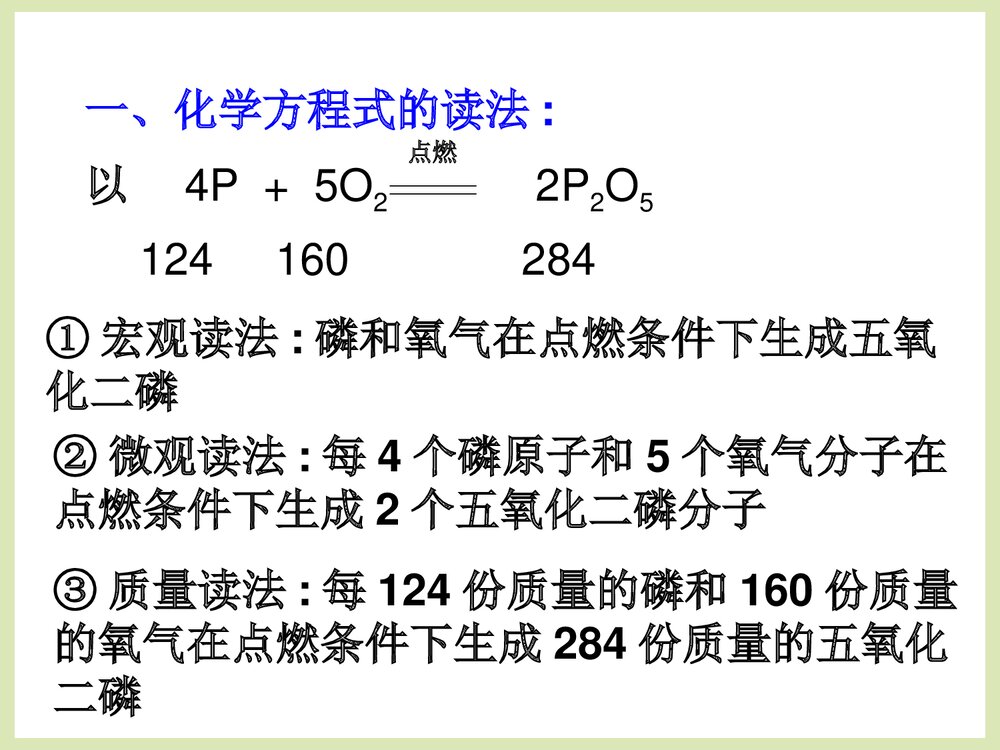 化学方程式的配平方法PPT课件下载2