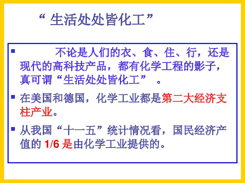 化学工程系专业介绍PPT课件下载2