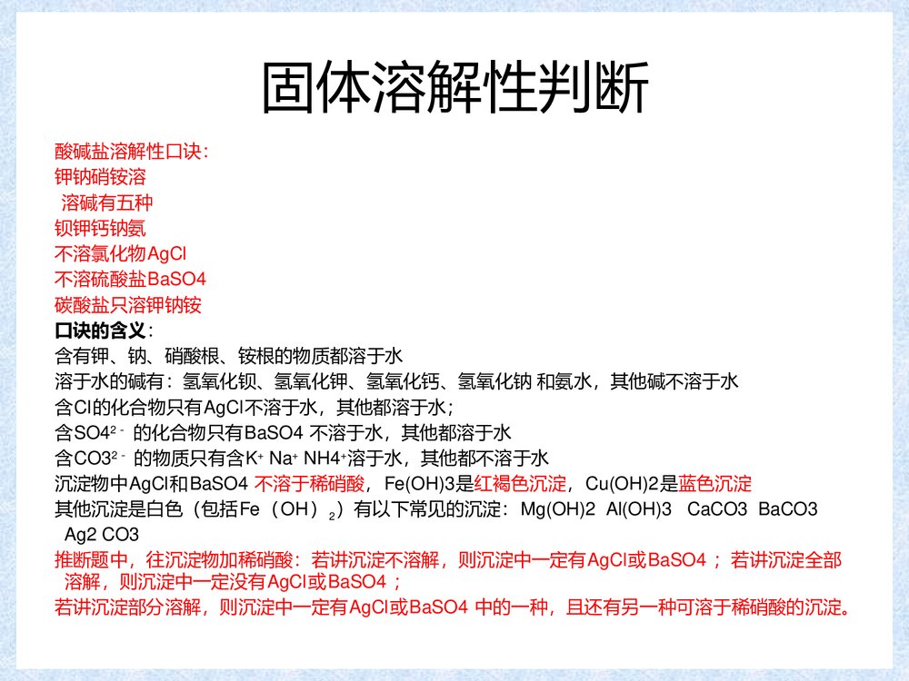 初三化学知识点总结PPT课件下载8