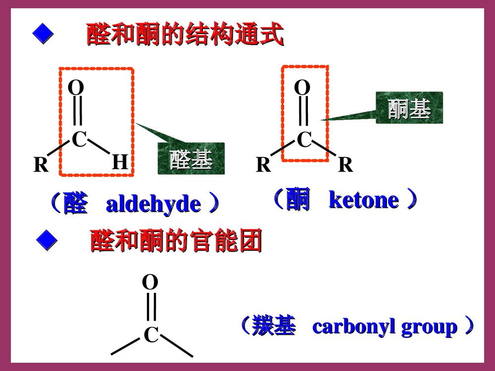 有机化学 第八章 醛和酮PPT课件下载2