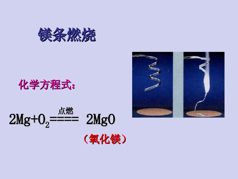 九年级上册化学方程式PPT课件下载8