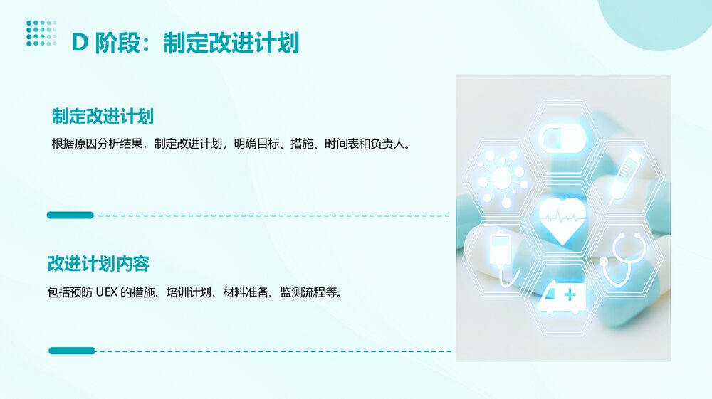 腹腔引流管非计划拔管的PDCA优质护理PPT课件9