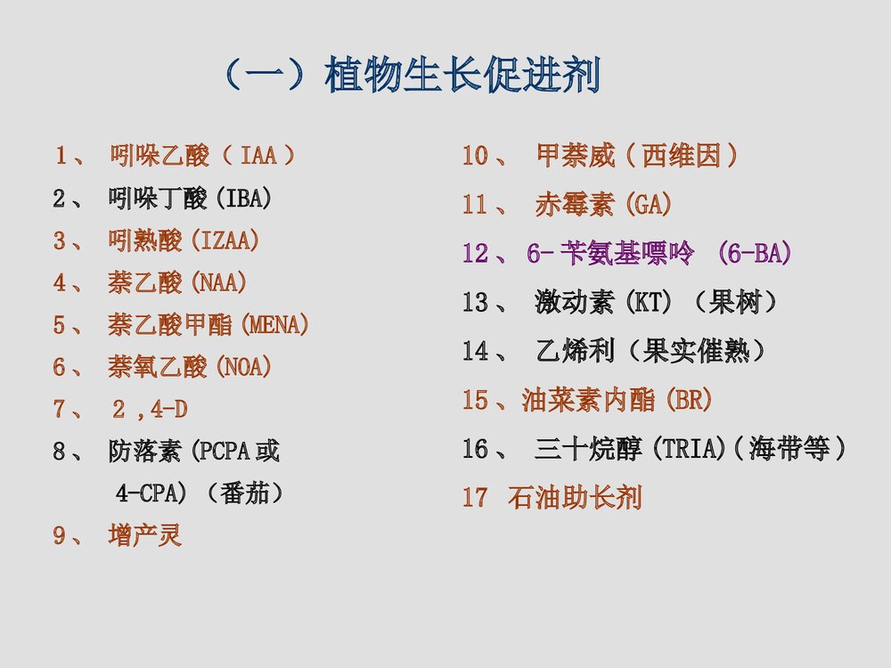 作物化学调控技术在农业生产中的应用PPT课件下载10
