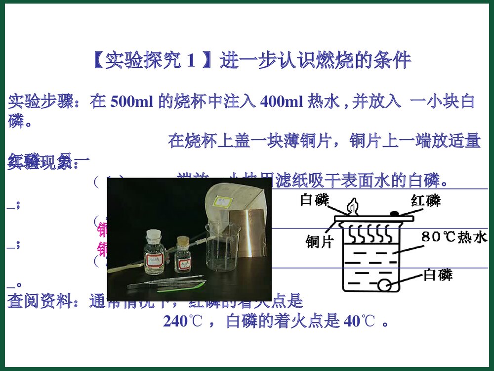 九年级化学上册《第七单元燃烧及其利用 课题1 燃烧与灭火》PPT课件下载3