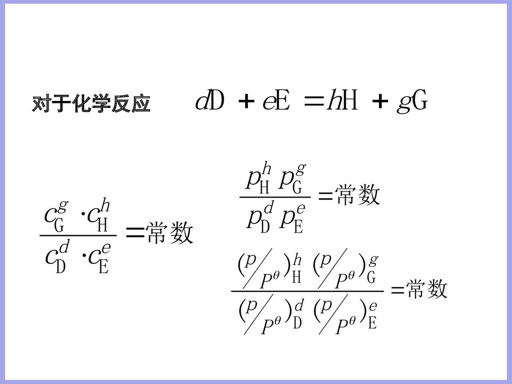 物理化学《第四章 化学平衡》PPT课件下载5