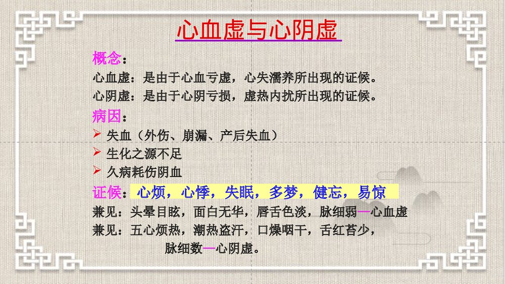 中医脏腑辨证PPT课件下载8