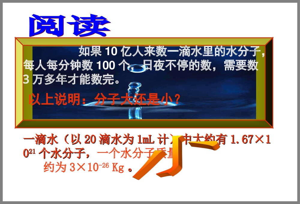 《分子和原子》化学课件PPT下载8