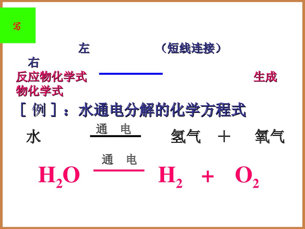 初中化学《第五单元 课题2 化学方程式书写》PPT课件下载9