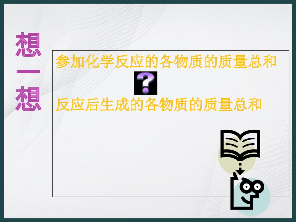 人教版九年级化学《质量守恒定律和化学方程式》PPT课件下载2
