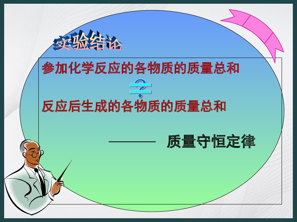 人教版九年级化学《质量守恒定律和化学方程式》PPT课件下载8