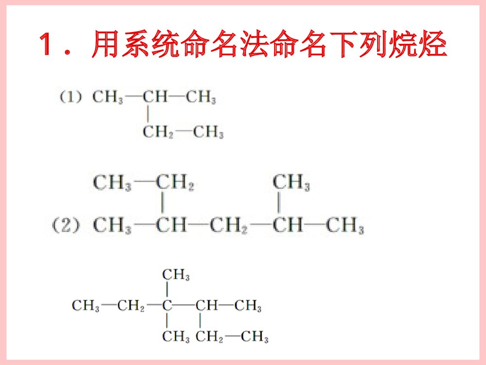 同分异构的书写PPT课件下载2