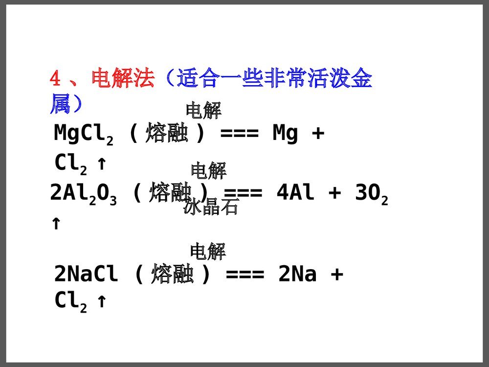 化学必修二《金属矿物的开发利用》优秀课件PPT下载9