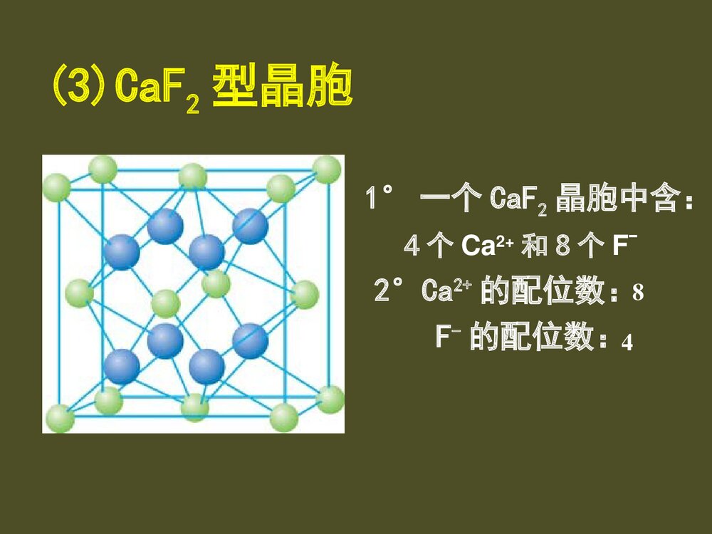 高中化学选修3离子晶体PPT课件下载9