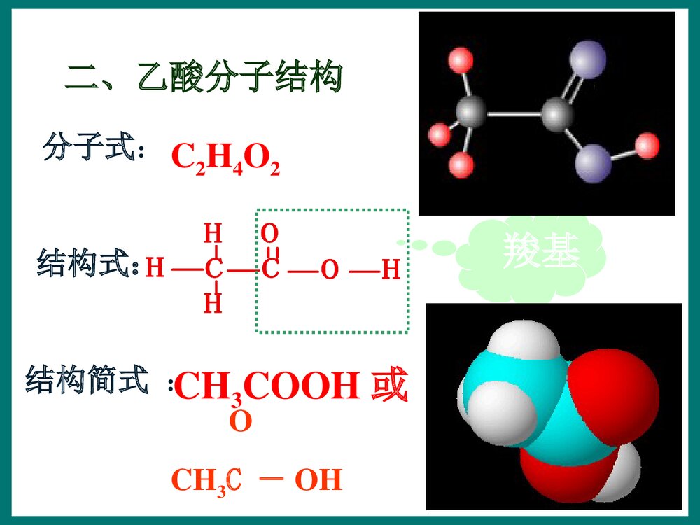 高一化学必修二《生活中两种常见的有机物 第二课时 乙酸》PPT课件下载6