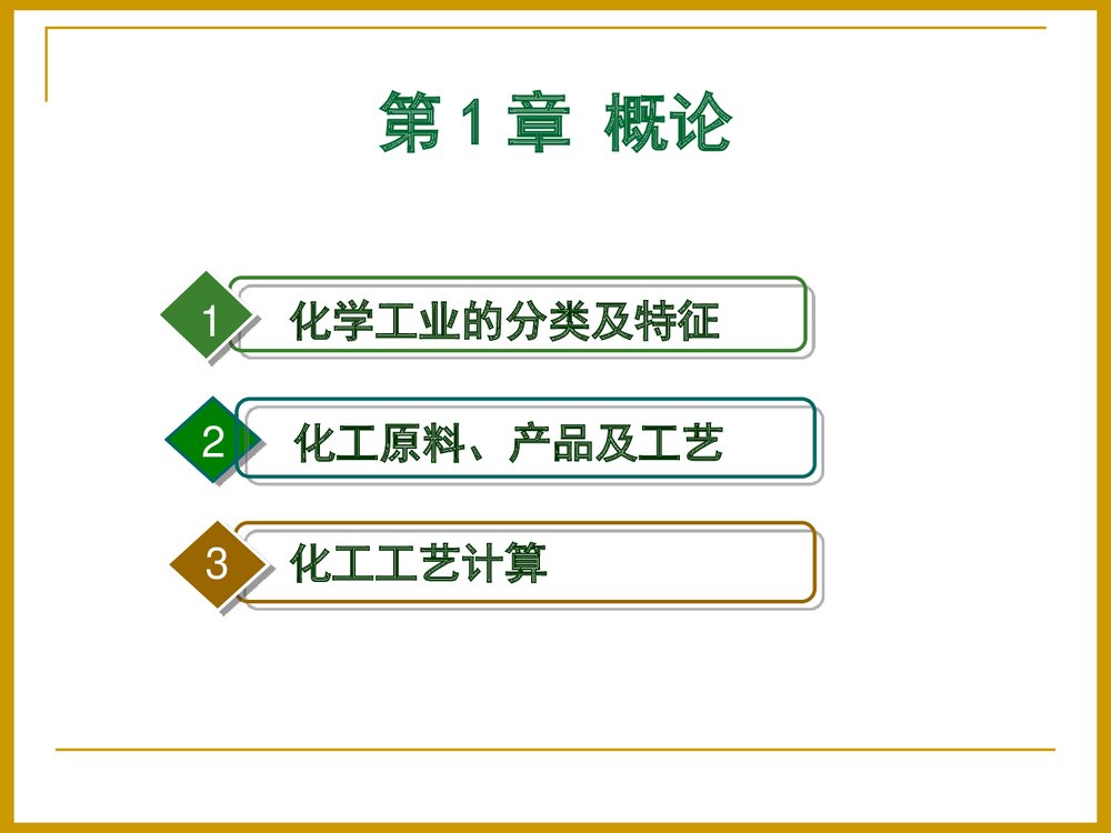 化学工工艺学概论PPT课件下载3