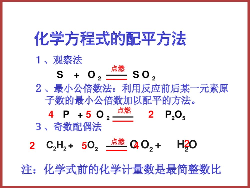 高中化学方程式PPT课件下载9